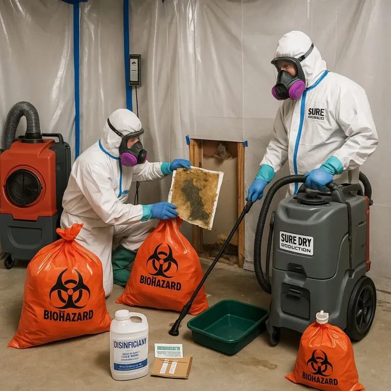 Contaminated Water Handling Protocols process in South Sumter, SC